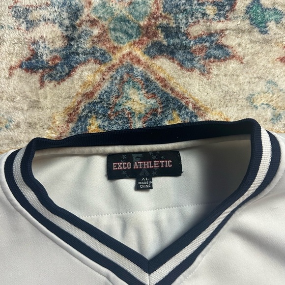 Vintage Y2K Exco New York Pullover Baseball Jersey Size XL - Picture 3 of 6